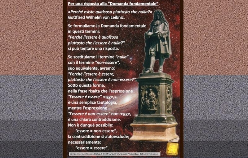 Per una risposta alla “Domanda fondamentale”